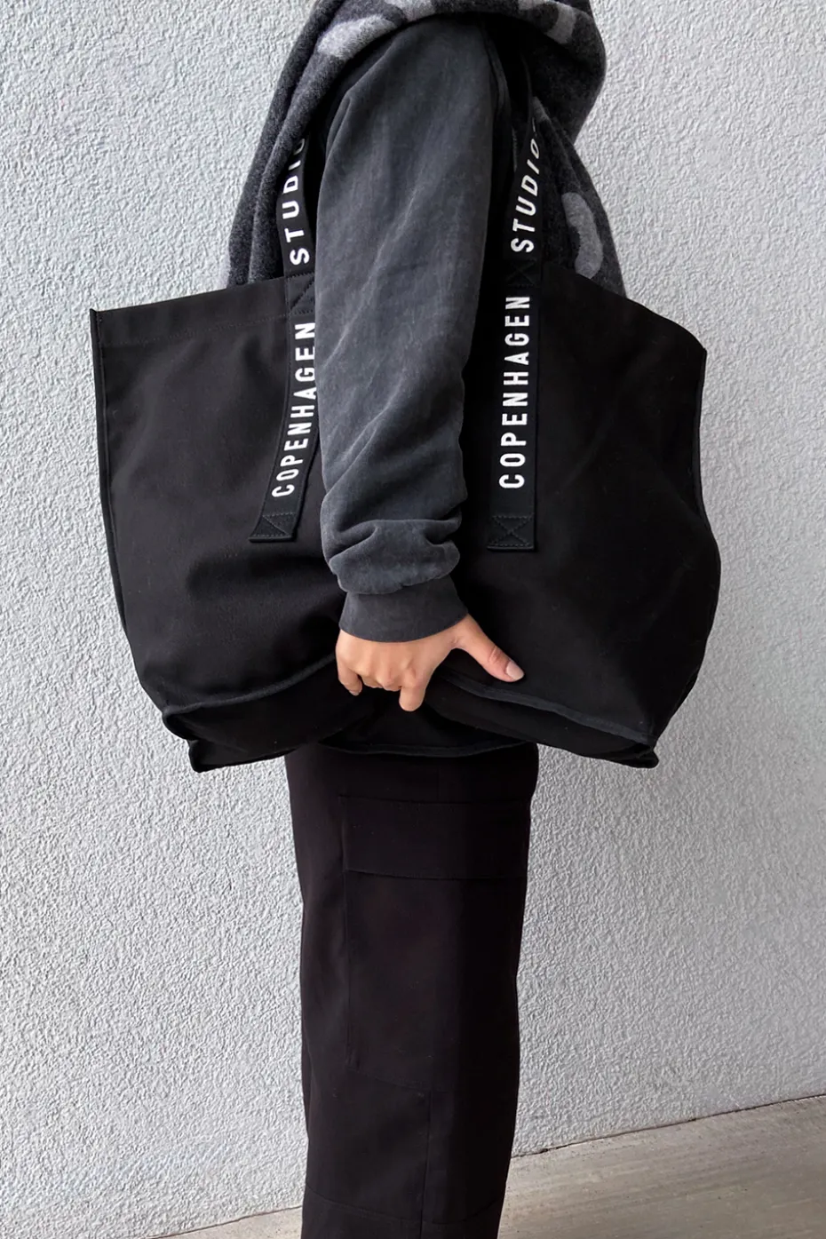 CPH BAG 55 Recycled Canvas Black