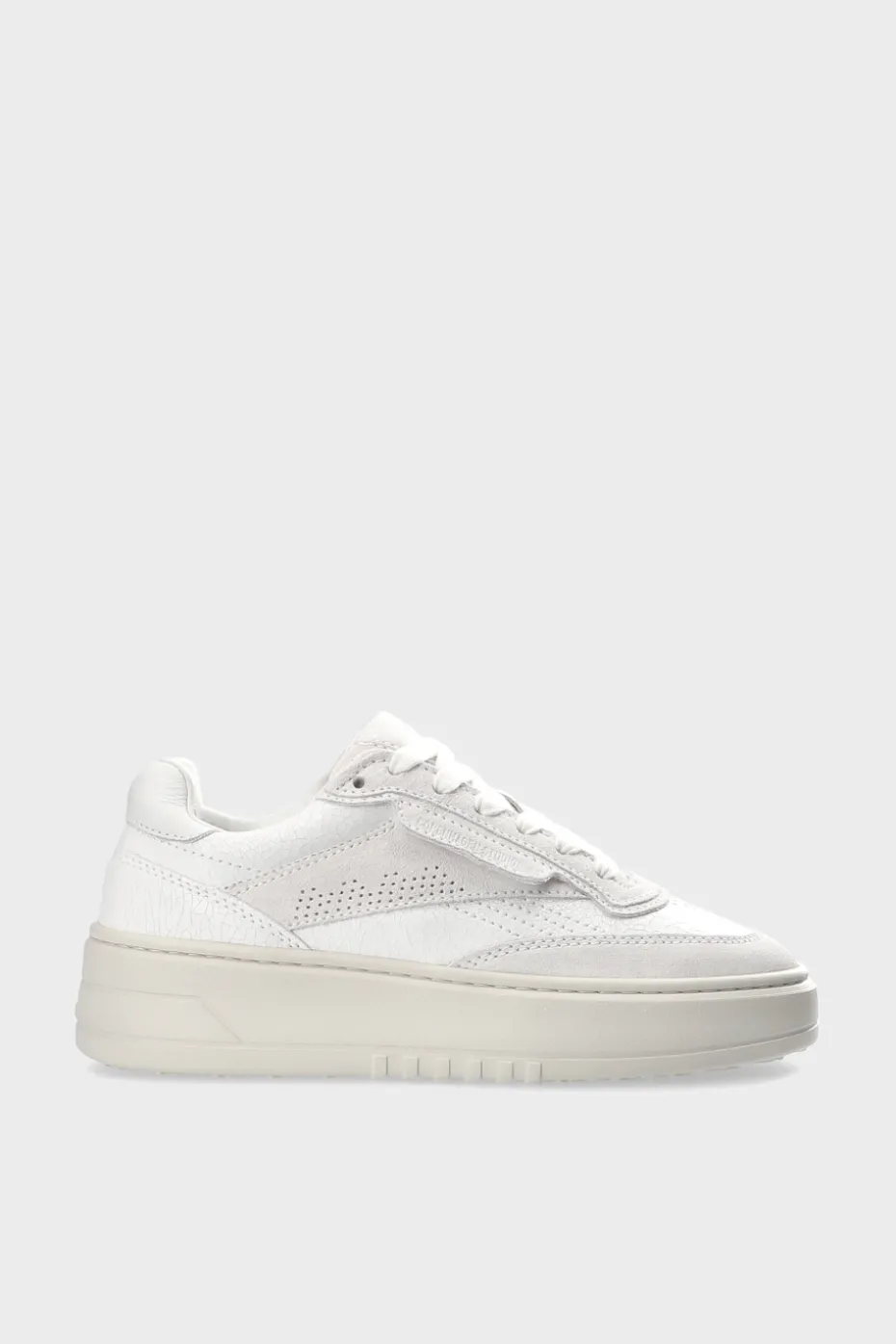CPH89 Cracked Leather Off White