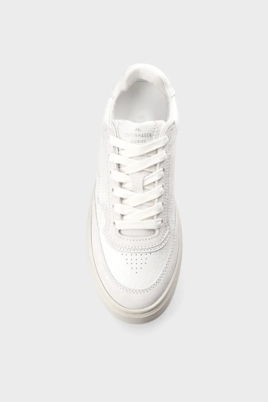 CPH89 Cracked Leather Off White