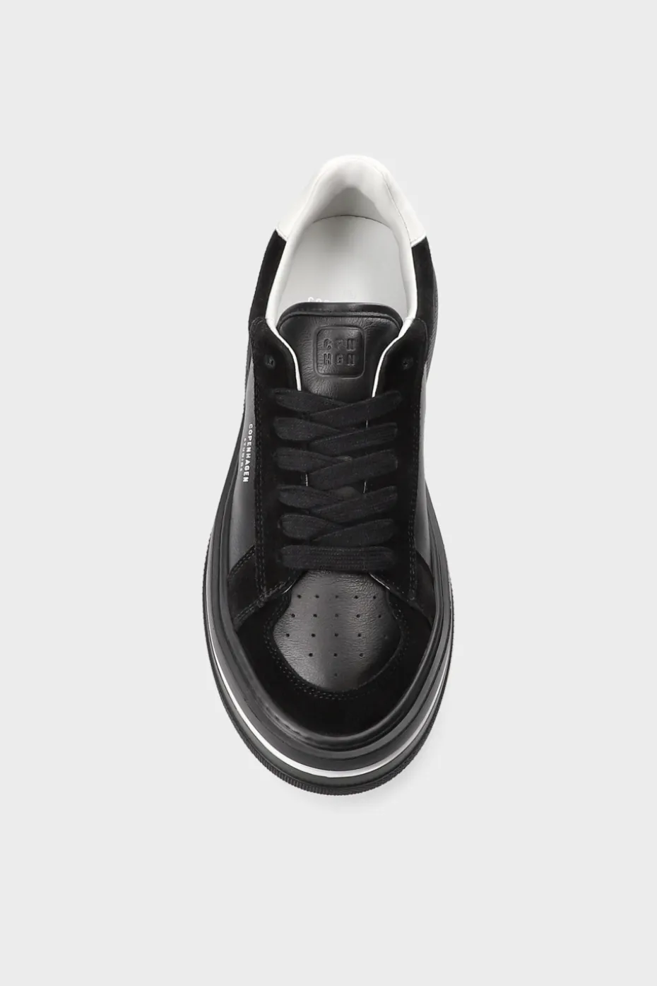 CPH181 Leather Mix Black