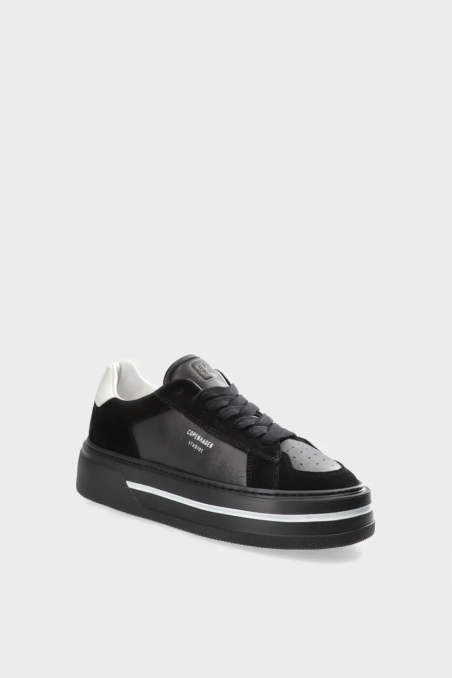 CPH181 Leather Mix Black
