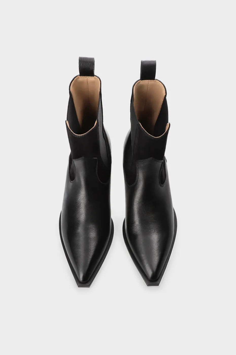 CPH217 Leather Mix Black