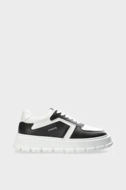 CPH332 Leather Mix Black/white