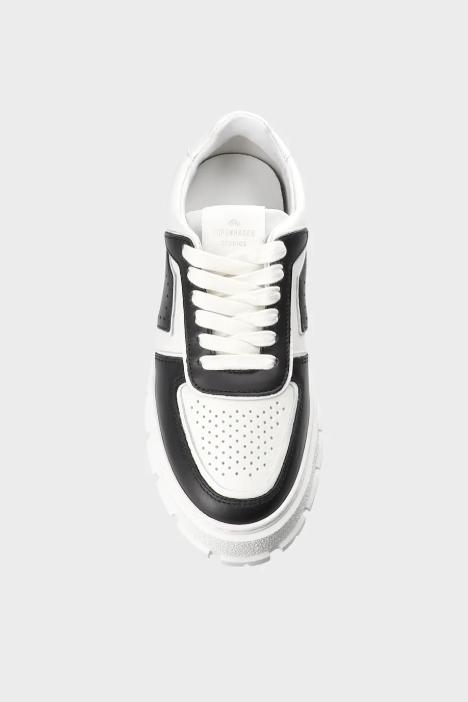 CPH332 Leather Mix Black/white