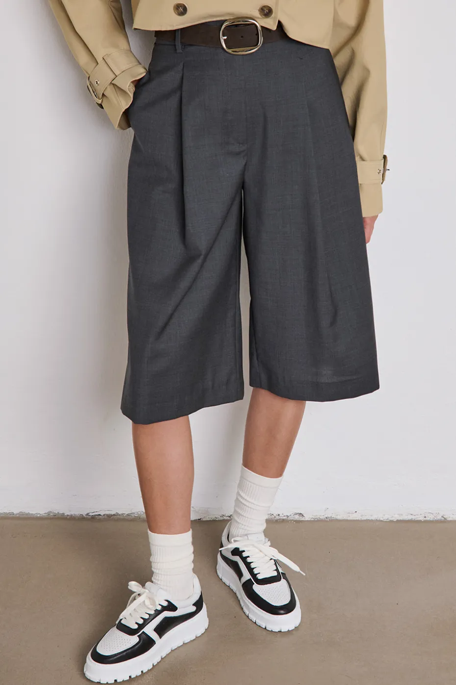 CPH332 Leather Mix Black/white