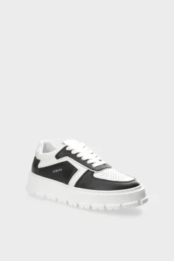 CPH332 Leather Mix Black/white
