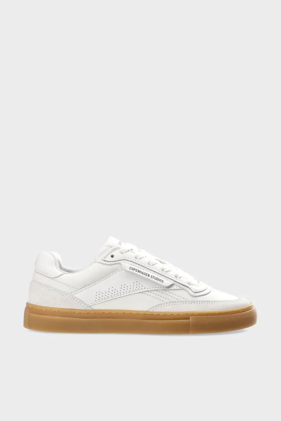 CPH90 Leather Mix White/caramel