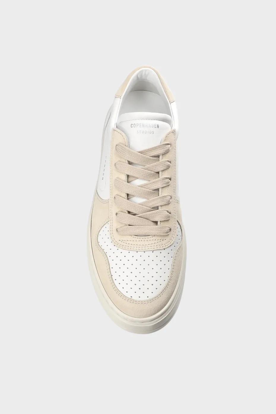 CPH77 Leather Mix White/cream
