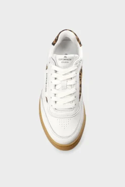 CPH90 Leather Mix White/leo