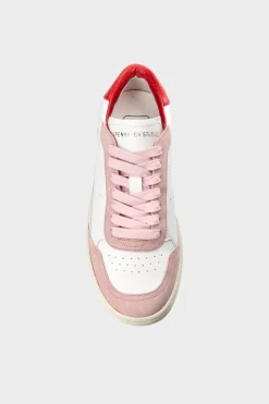 CPH255 Leather Mix White/pink Powder