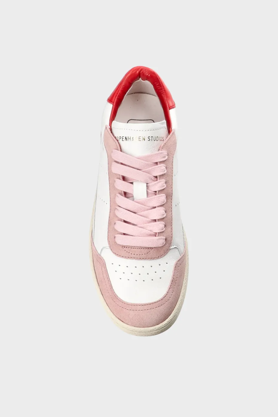 CPH255 Leather Mix White/pink Powder