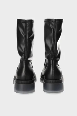 CPH1006 Leather/vegan Stretch Black/clear