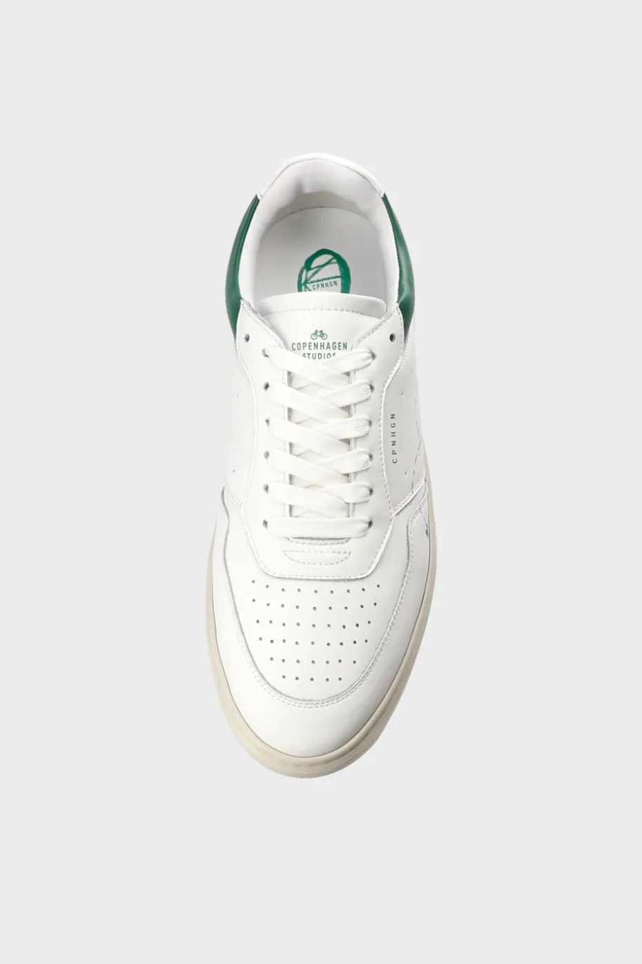 CPH LONDON M Leather White/green