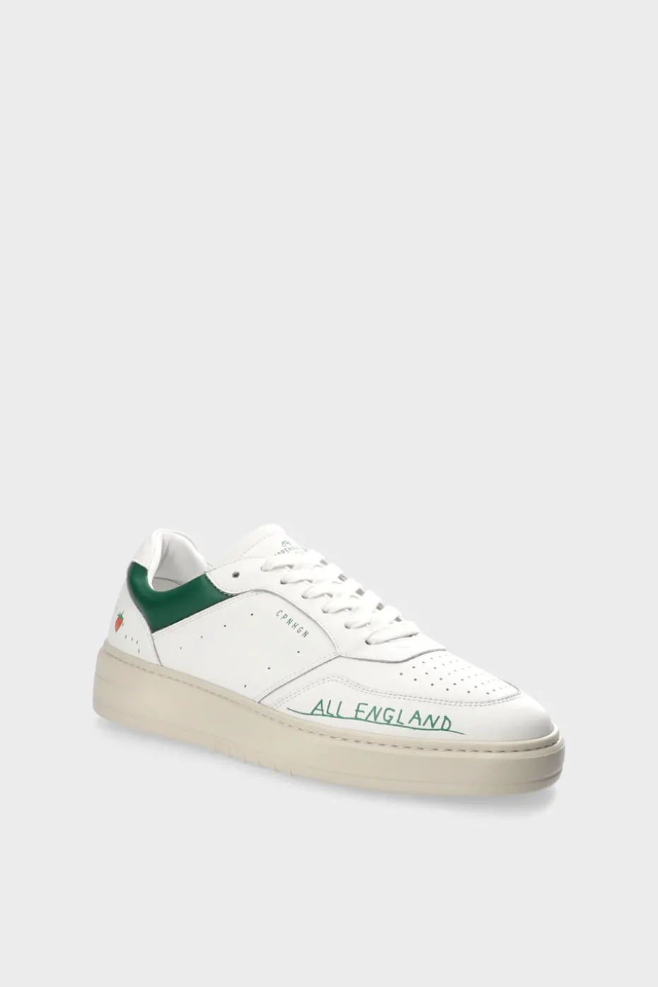 CPH LONDON M Leather White/green