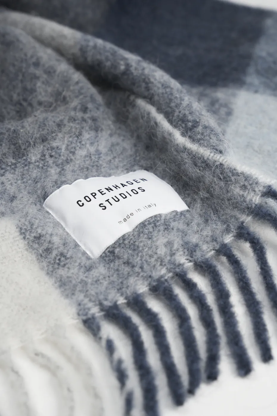 CPH SHAWL 4 Wool Mix Blue