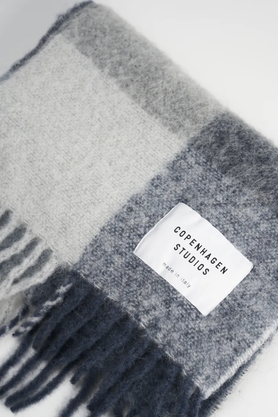CPH SHAWL 4 Wool Mix Blue