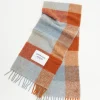 CPH SHAWL 2 Wool Mix Blue/orange