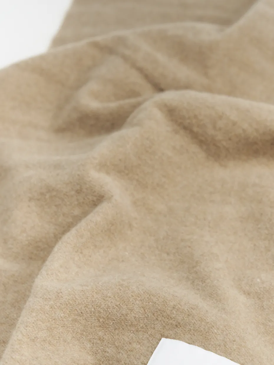 CPH SHAWL 6 Wool Mix Camel