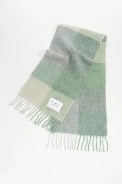 CPH SHAWL 4 Wool Mix Jade Green