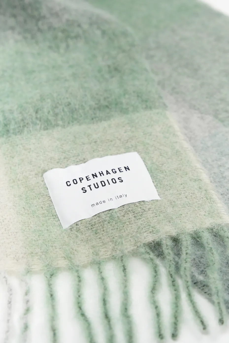 CPH SHAWL 4 Wool Mix Jade Green