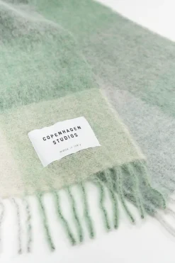 CPH SHAWL 4 Wool Mix Jade Green