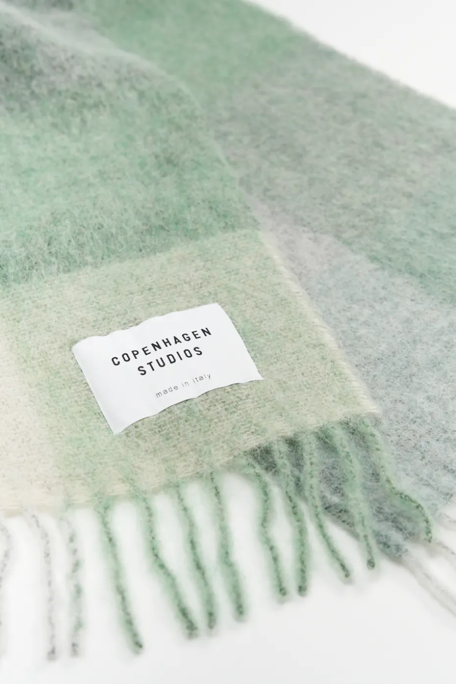 CPH SHAWL 4 Wool Mix Jade Green