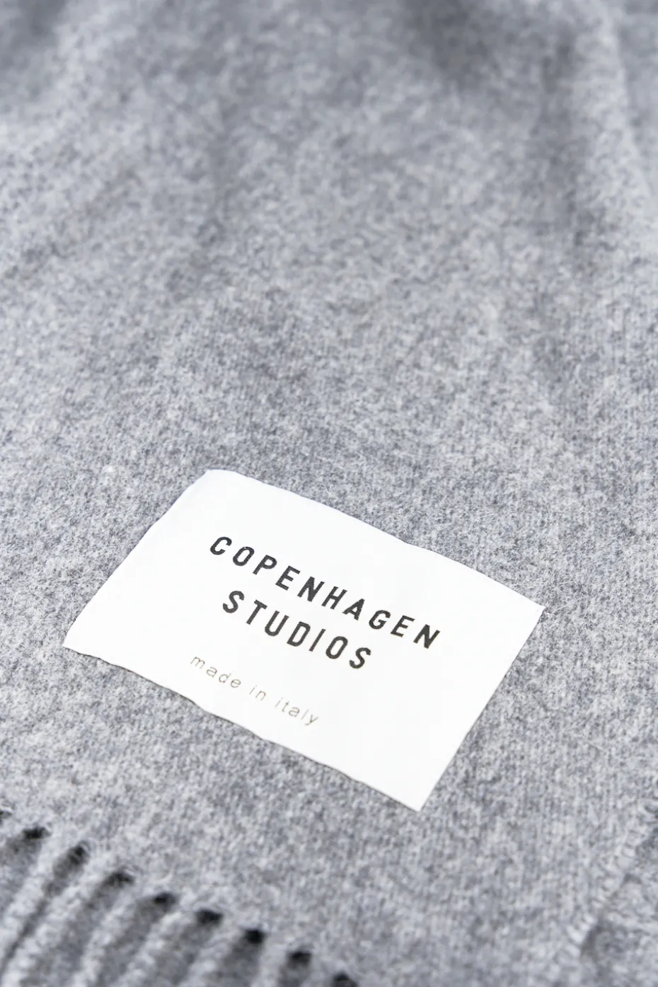 CPH SHAWL 6 Wool Mix Light Grey