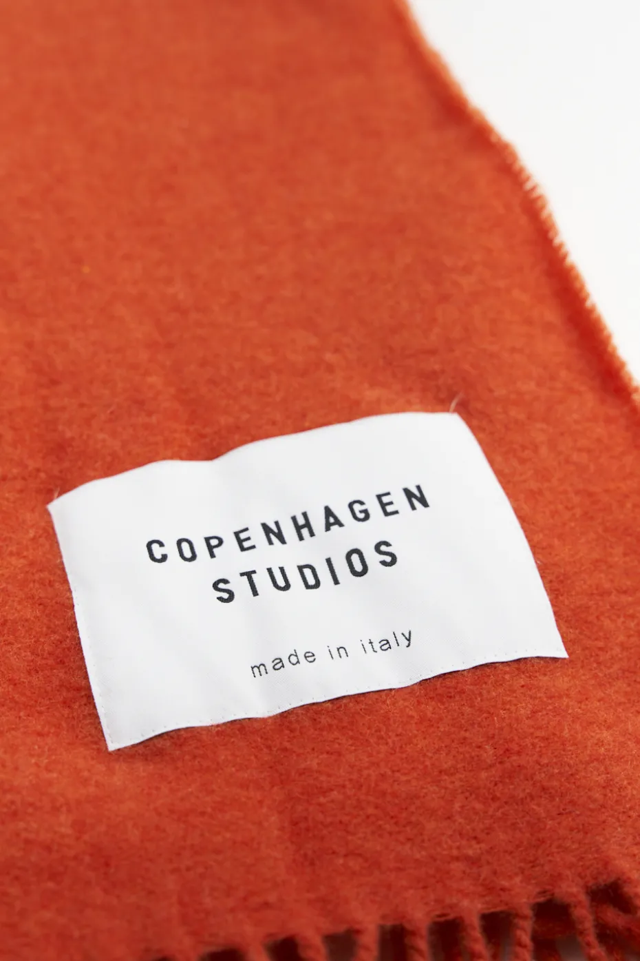 CPH SHAWL 6 Wool Mix Orange