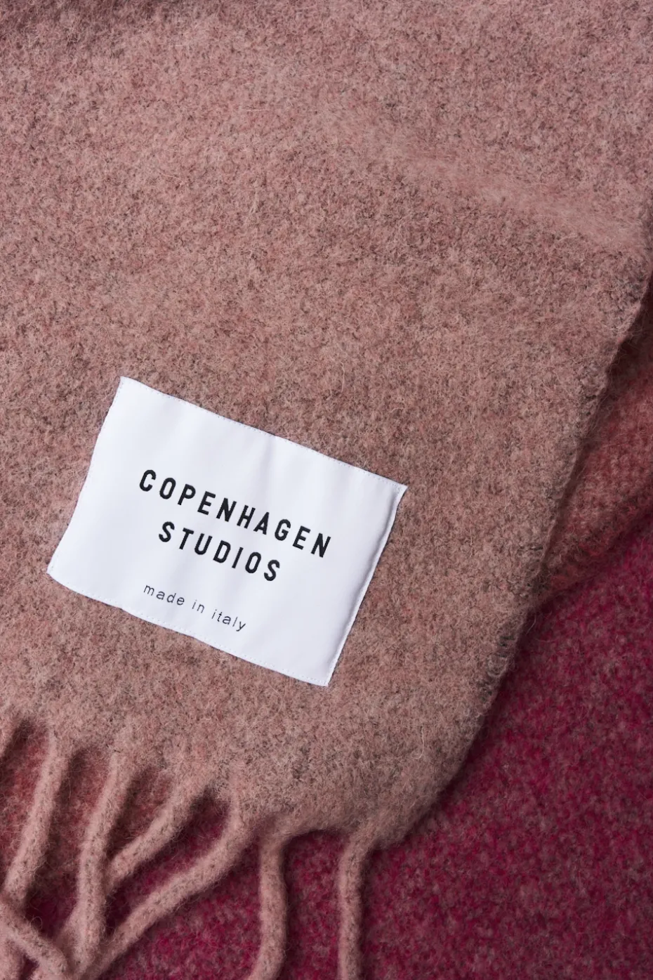 CPH SHAWL 11 Wool Mix Pink