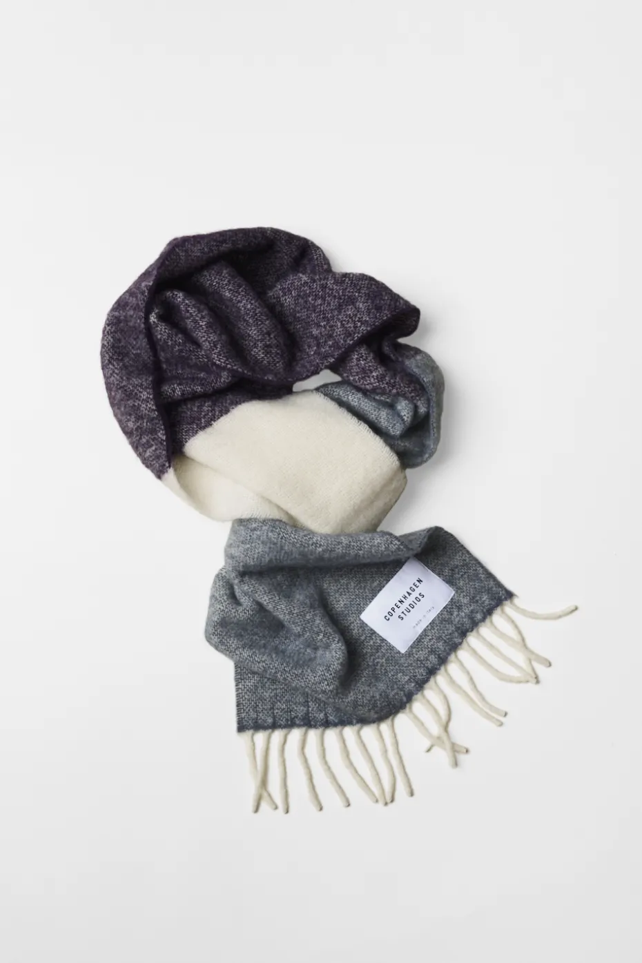 CPH SHAWL 11 Wool Mix Purple