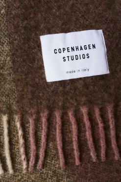 CPH SHAWL 4 Wool Mix Rose/brown