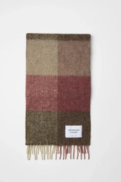 CPH SHAWL 4 Wool Mix Rose/brown