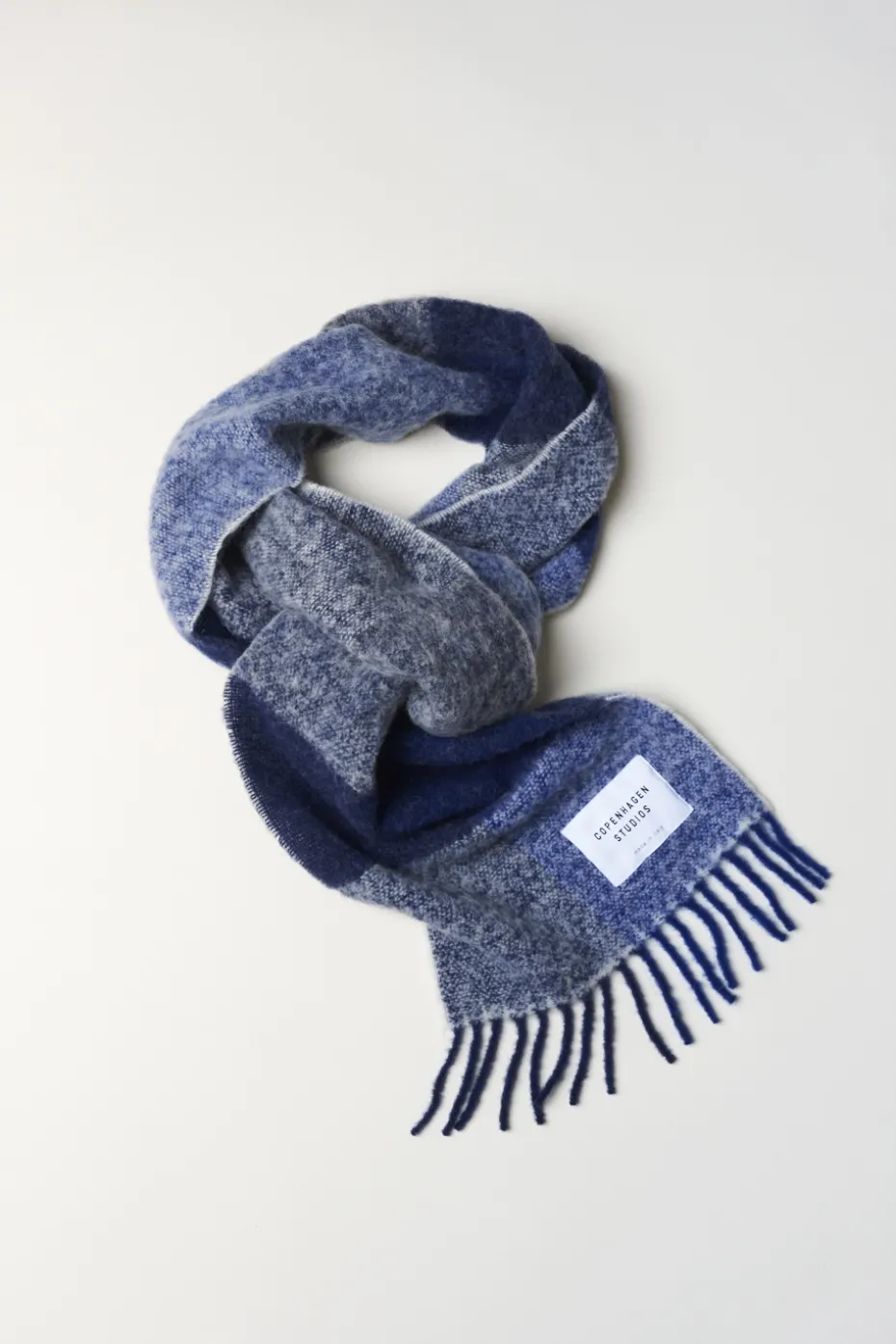 CPH SHAWL 4 Wool Mix Royal Blue