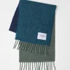 CPH SHAWL 11 Wool Mix Turquoise