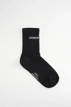 CPH SOCKS 1 Cotton Blend Black