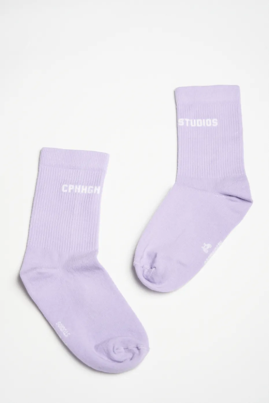 CPH SOCKS 1 Cotton Blend Lavender/white