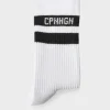 CPH SOCKS 3 Cotton Blend White/black