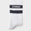 CPH SOCKS 3 Cotton Blend White/navy
