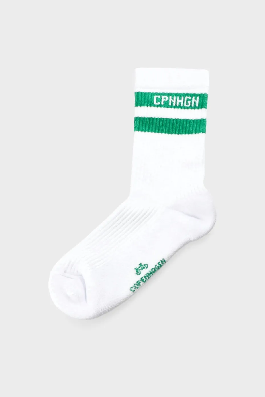 CPH SOCKS 3 Cotton Blend White/green