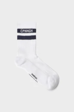 CPH SOCKS 3 Cotton Blend White/navy