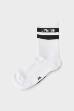 CPH SOCKS 3 Cotton Blend White/black