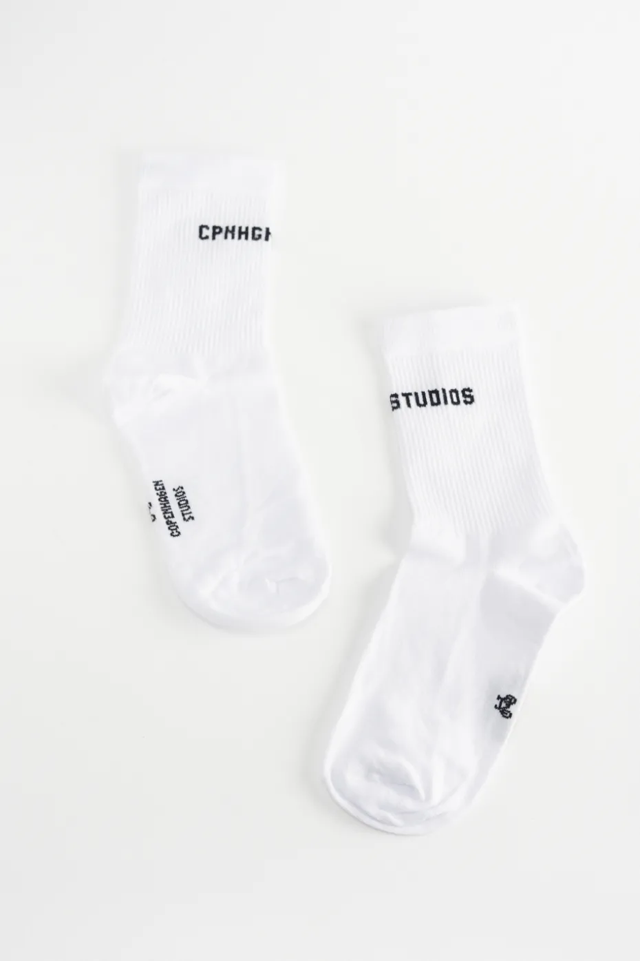 CPH SOCKS 1 Cotton Blend White