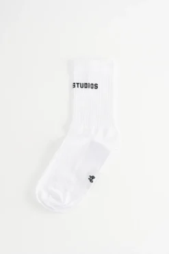 CPH SOCKS 1 Cotton Blend White