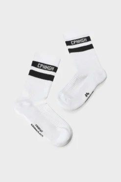 CPH SOCKS 3 Cotton Blend White/black