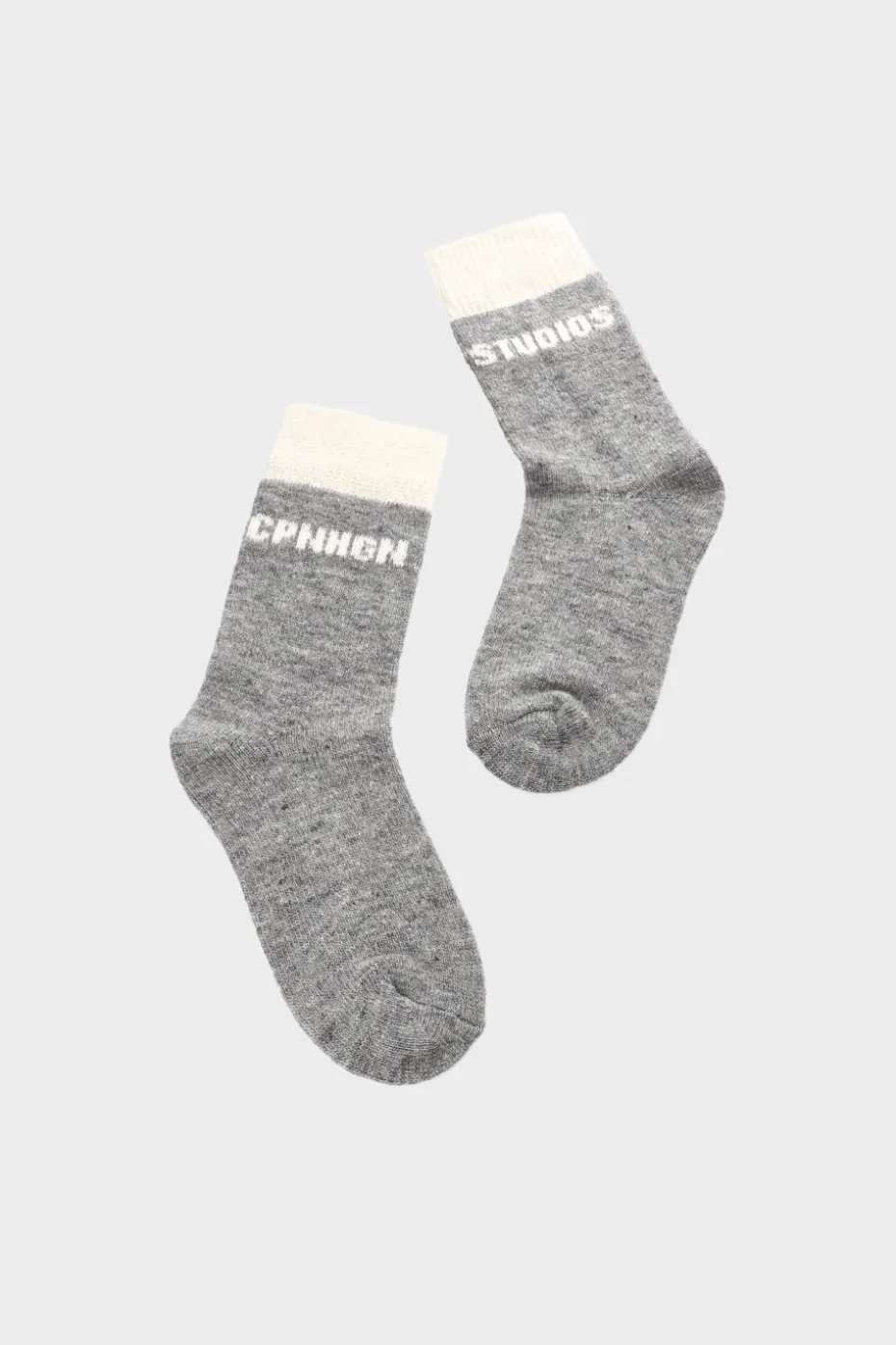 CPH WOOL SOCKS 2 Wool Mix Light Grey