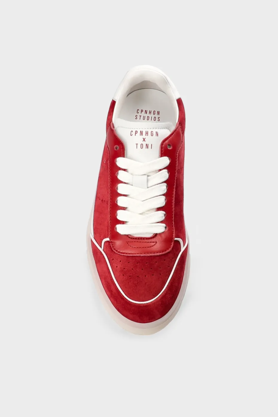 CPH253 X Toni Garrn Leather Mix Red/white