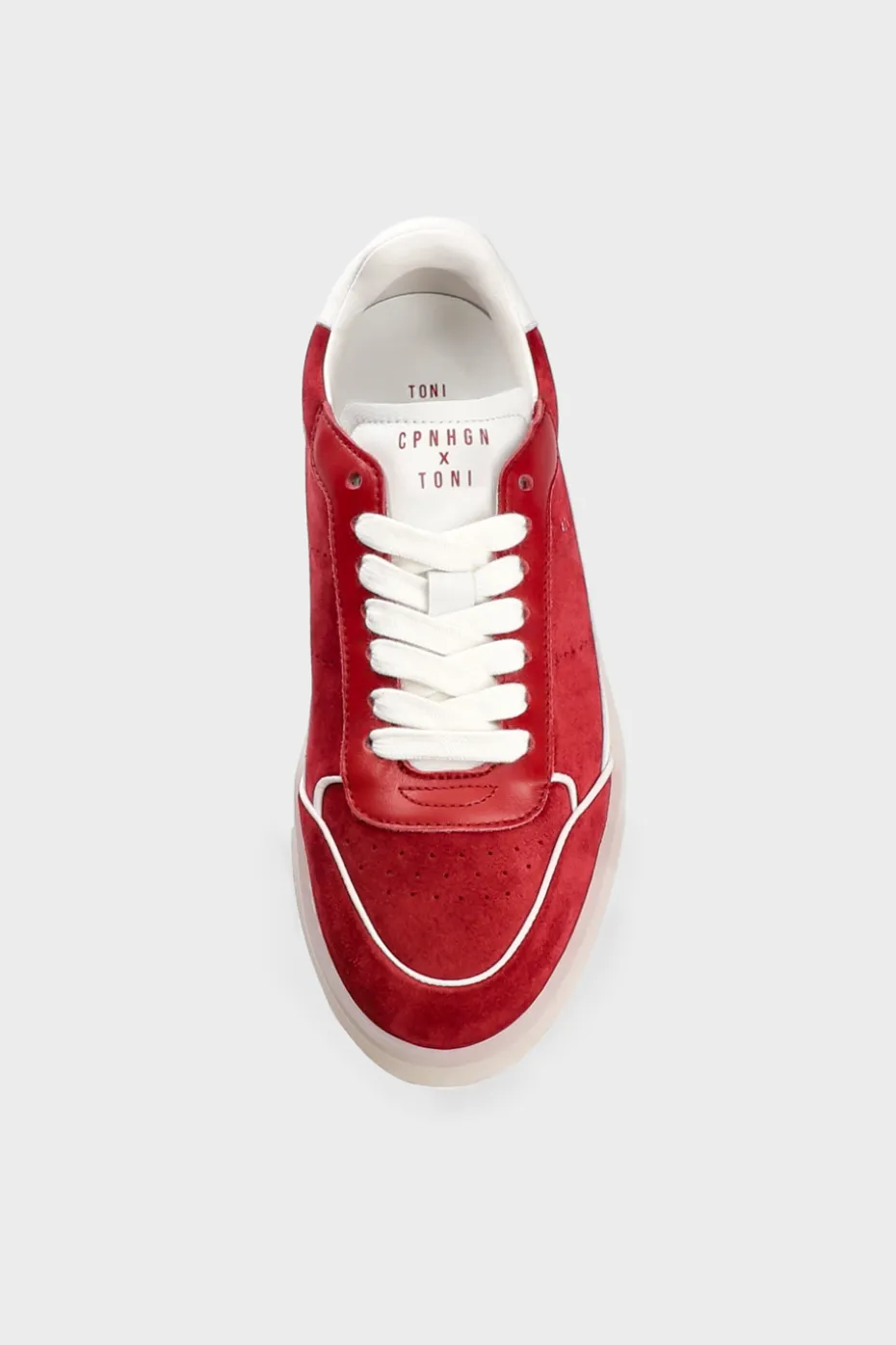 CPH253 X Toni Garrn Leather Mix Red/white