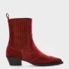 CPH284 X Toni Garrn Suede Bordeaux