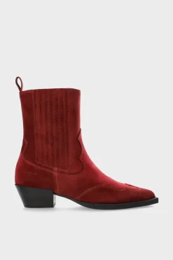 CPH284 X Toni Garrn Suede Bordeaux