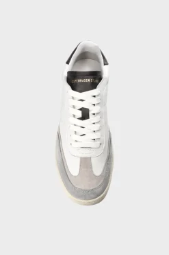 CPH257M Leather Mix White/black